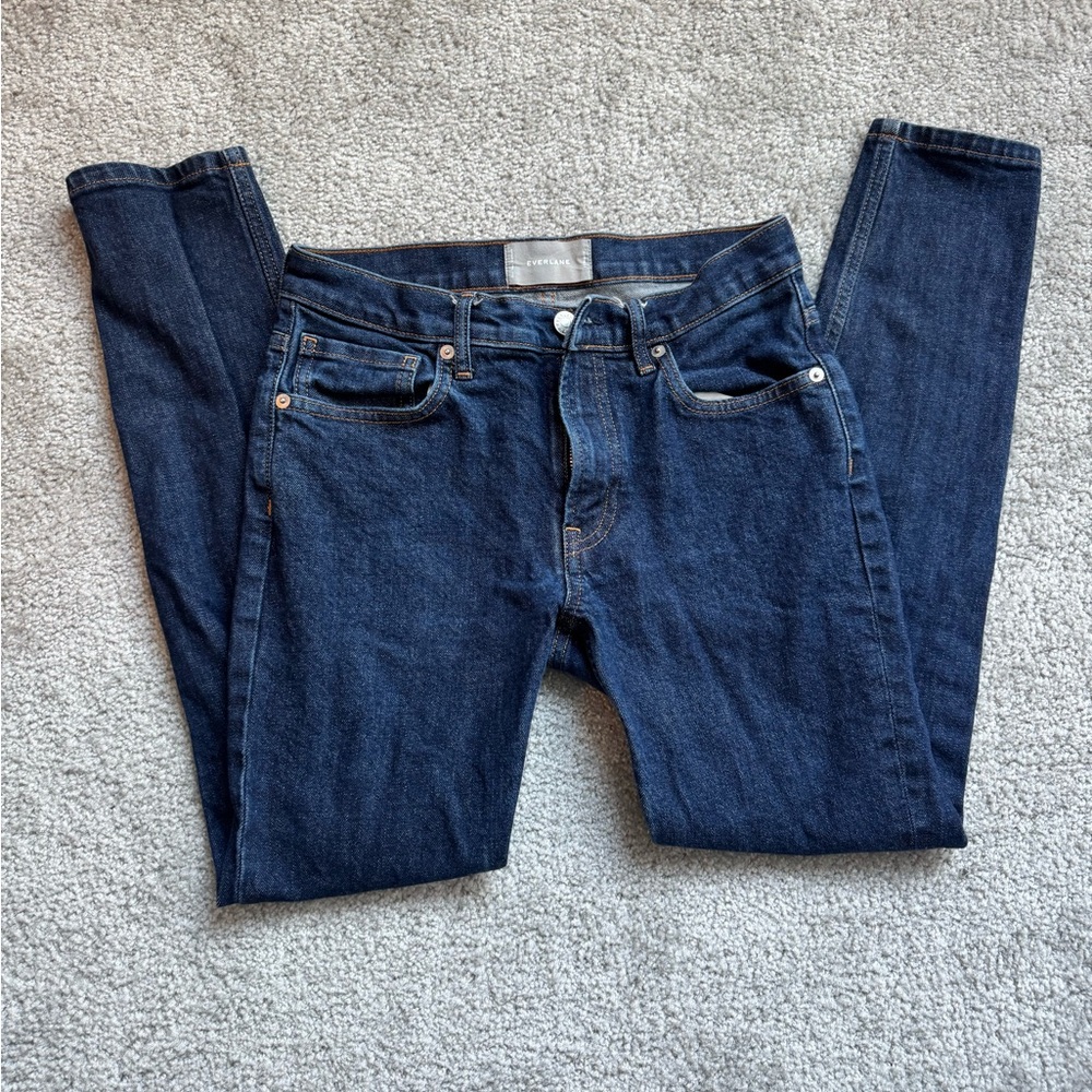 Everlane mid-rise skinny jeans (size 27)